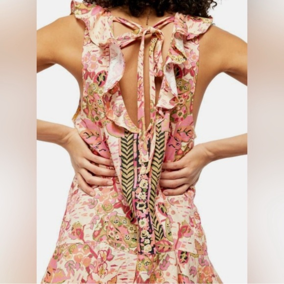 Free People Summer In Tulum Tunic Dress - Picture 1 of 10